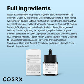 COSRX serum layered under moisturizer illustrating enhanced hydration boost