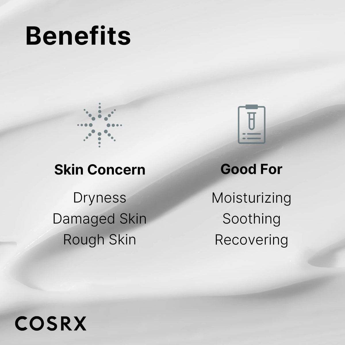 COSRX moisturizer size comparison next to coin showing compact 50ml travel-friendly jar