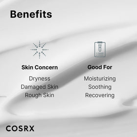 COSRX moisturizer size comparison next to coin showing compact 50ml travel-friendly jar