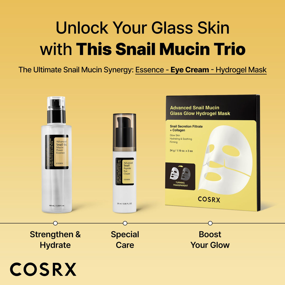 COSRX tube on bathroom shelf suggesting everyday routine integration and storage