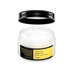 COSRX front jar packaging showing product name and size, clear benefits visible