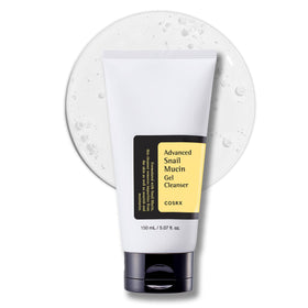 COSRX front packaging showing cleanser bottle and clear branding for easy recognition