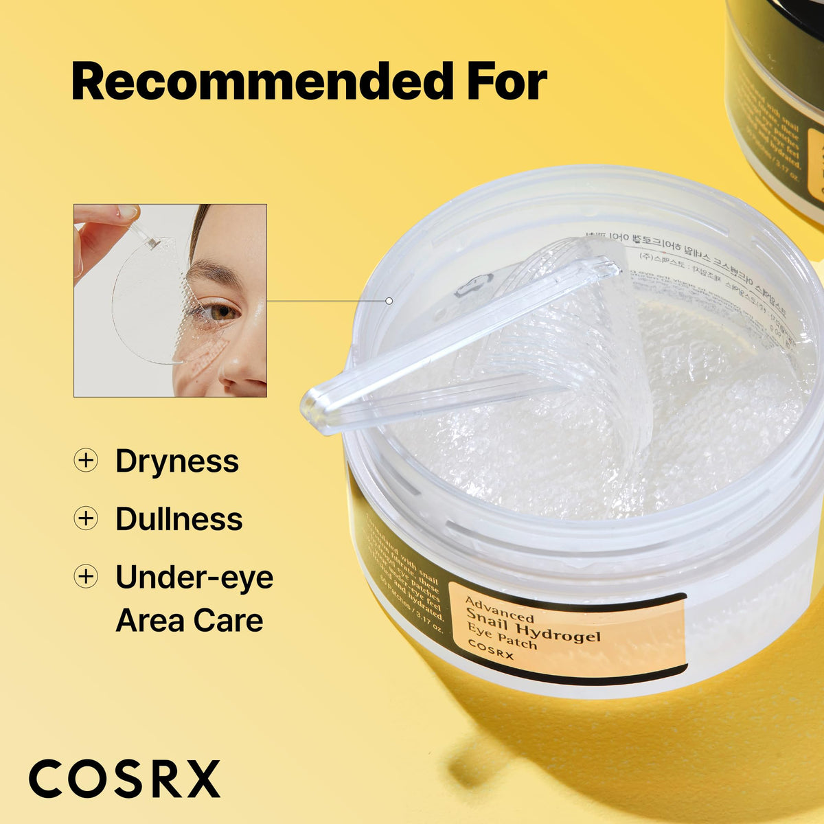 COSRX gel-serum droplet texture showing rich hydration benefit
