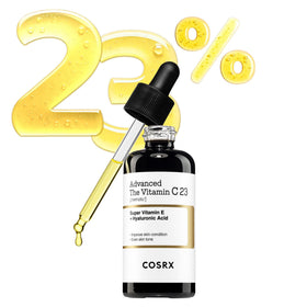 COSRX bottle front view showing sleek label and compact size for easy routine