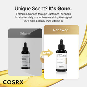 COSRX serum texture close-up showing lightweight finish and fast absorption benefit