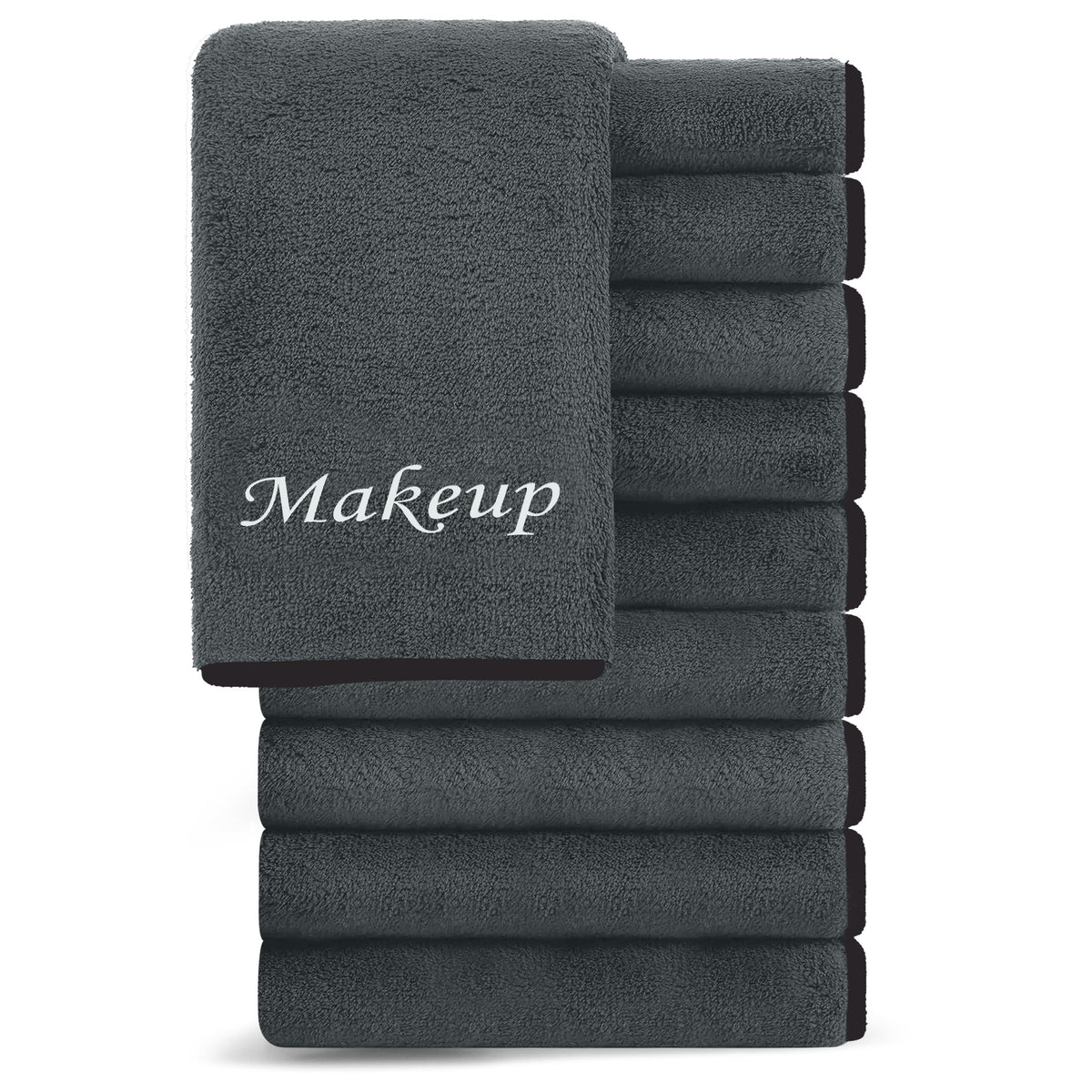 Cosy Family front pack of ten cloths showing colors and compact stack benefit