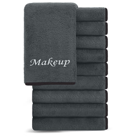 Cosy Family front pack of ten cloths showing colors and compact stack benefit