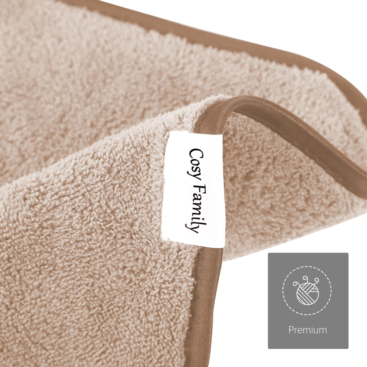 Cosy Family fresh pile after laundry showing machine-washable durability and softness