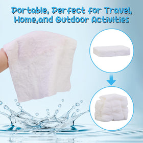 Cottonessence in a travel bag for on-the-go hygiene convenience