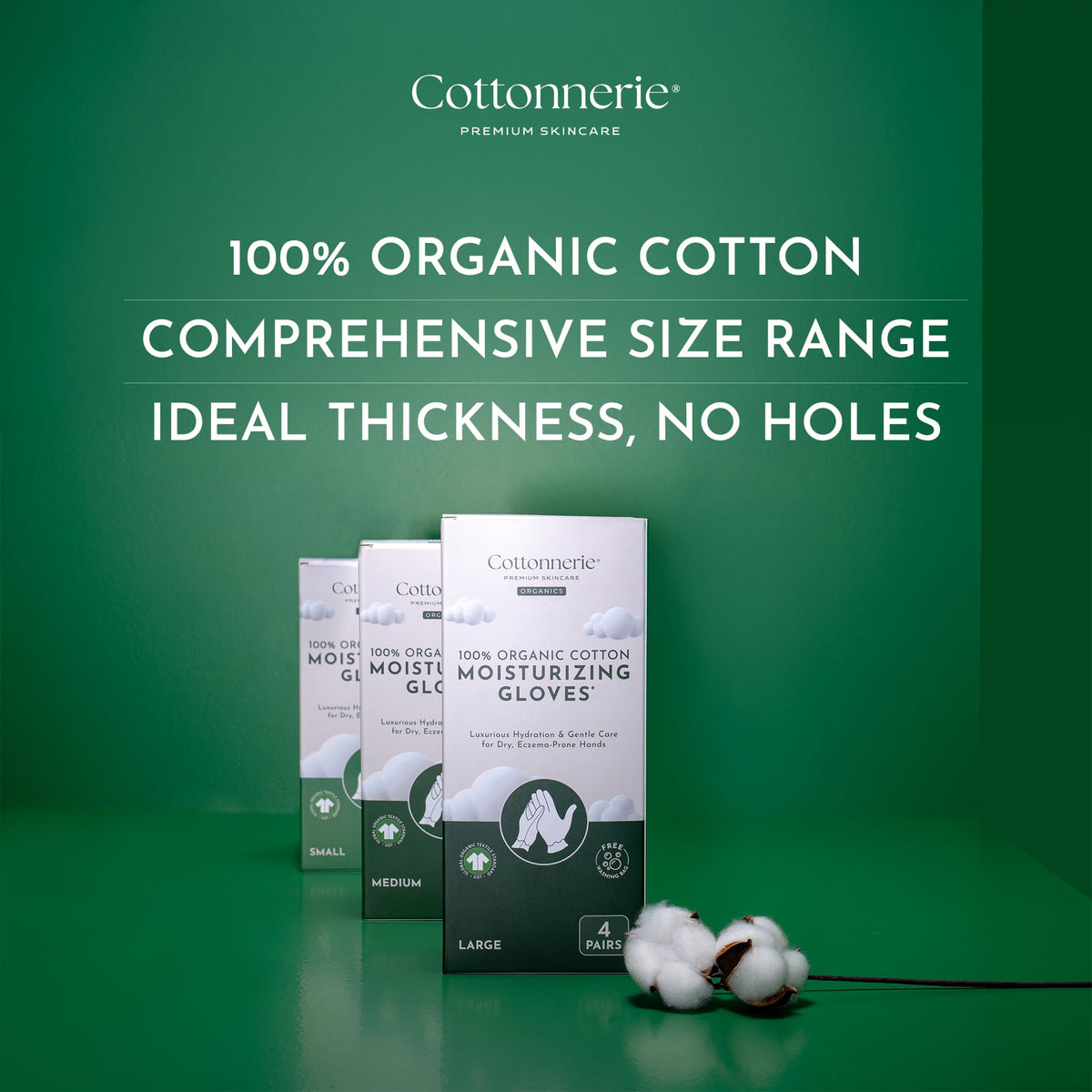 COTTONNERIE close-up of organic cotton knit for breathable comfort