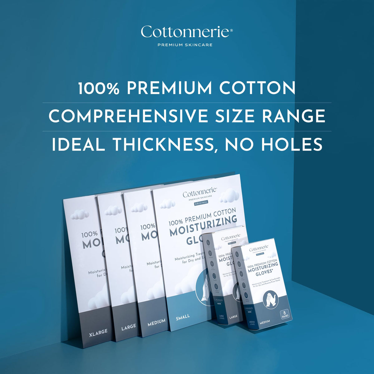 COTTONNERIE fabric texture close-up highlighting soft breathable cotton