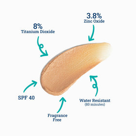 CoTZ applied on hand demonstrating lightweight blend and coverage