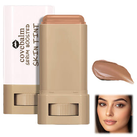 Covebalm front packaging showing stick and shade #06, clear product identity benefit