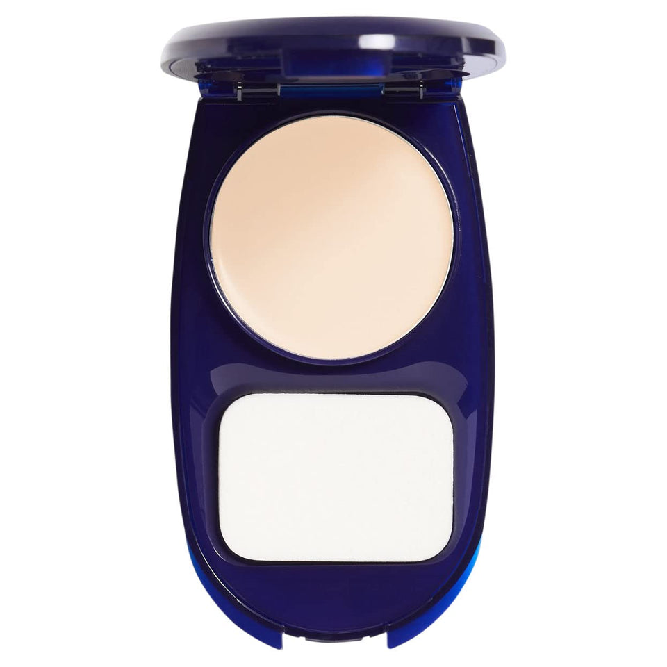 COVERGIRL compact front view showing Ivory shade and lightweight design benefit