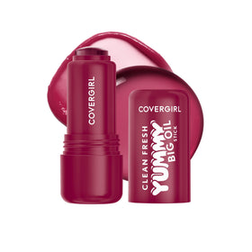 COVERGIRL front packaging showing Berry Big Deal glossy tinted oil