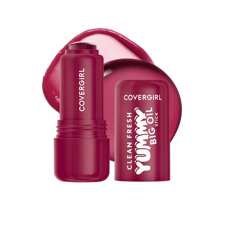 COVERGIRL front packaging showing Berry Big Deal glossy tinted oil