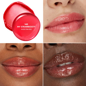 COVERGIRL close-up texture of stick-to-oil finish for smooth shine