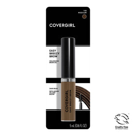 COVERGIRL gel texture swipe displaying smooth finish and buildable coverage benefit