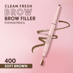 Covergirl close-up of angled triangular tip for ultra-precise hair-like strokes