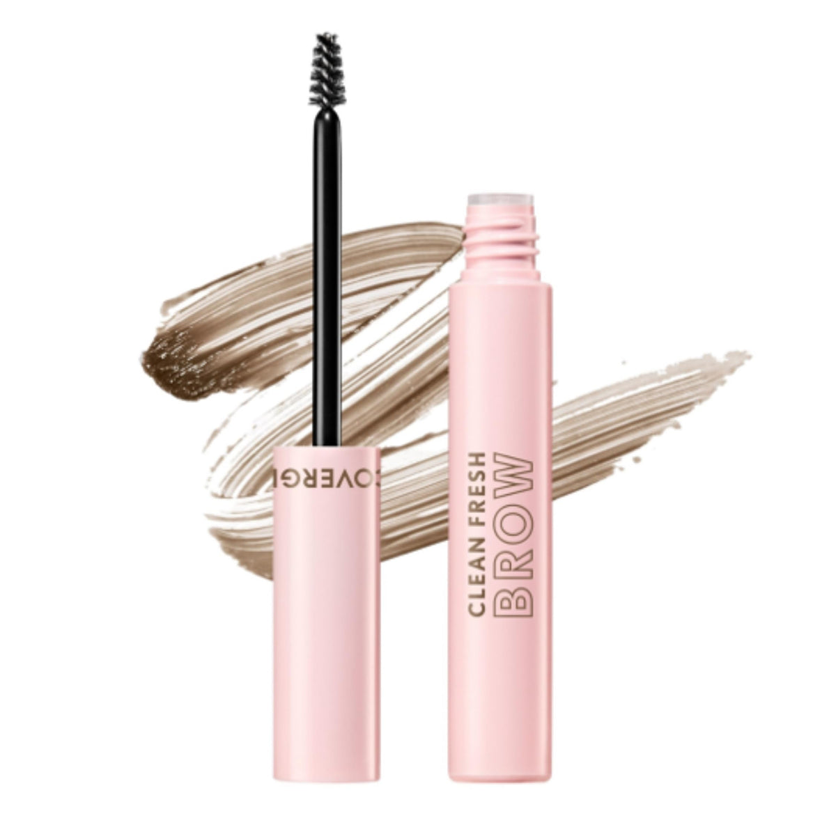 COVERGIRL Clean Fresh Brow front tube shows compact, travel-friendly design and easy tinting