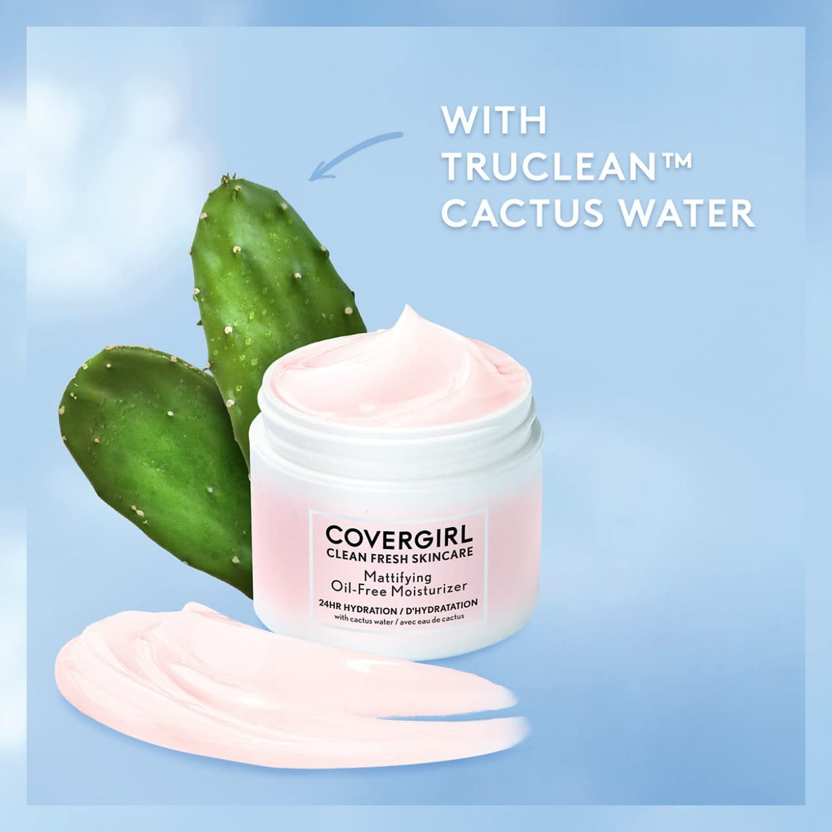 COVERGIRL morning routine scene in bathroom suggesting easy daily use