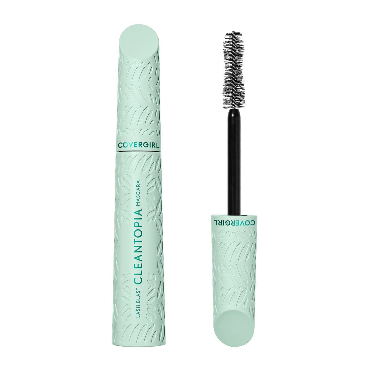 COVERGIRL Lash Blast Cleantopia front packaging showing shade and vegan badge