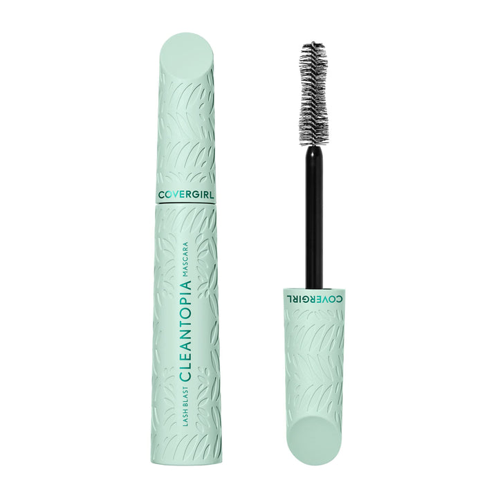 COVERGIRL Lash Blast Cleantopia front packaging showing shade and vegan badge