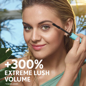 COVERGIRL Cleantopia water droplets on tube demonstrating waterproof wear