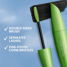 COVERGIRL tube beside common items showing compact travel-friendly size