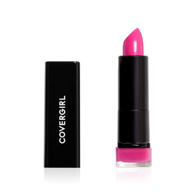 COVERGIRL front tube of Bombshell Pink showcasing compact design and easy carry