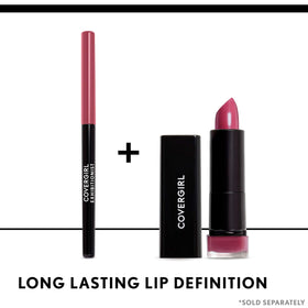 COVERGIRL swatches of Bombshell Pink on arm showing buildable pink pigment