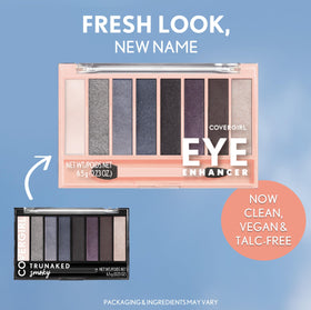COVERGIRL applied on eyelid demonstrating smoky depth and easy blending benefit