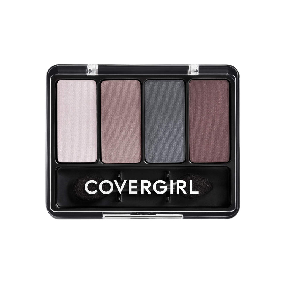 COVERGIRL front palette showing four shades for easy color selection