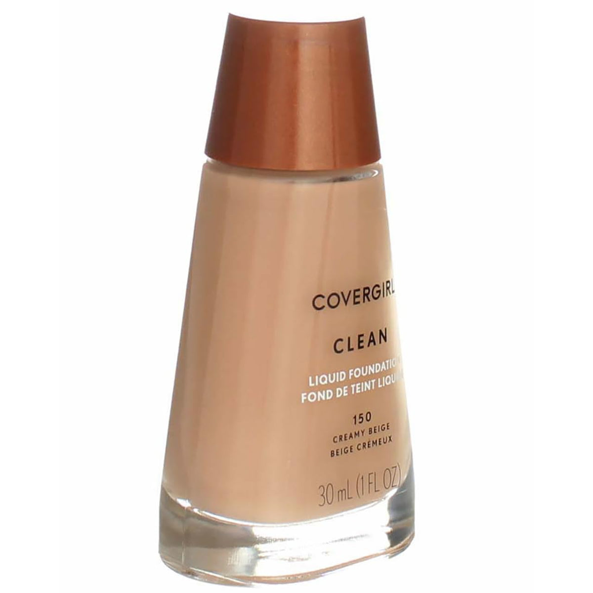 COVERGIRL pump dispensing foundation showcasing easy controlled application
