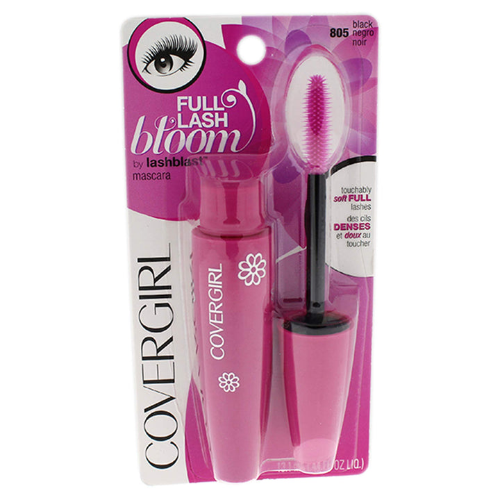 COVERGIRL full lash bloom front view showing applicator and tube for soft volumizing