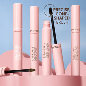 CoverGirl gel texture swatch on skin, lightweight buildable color