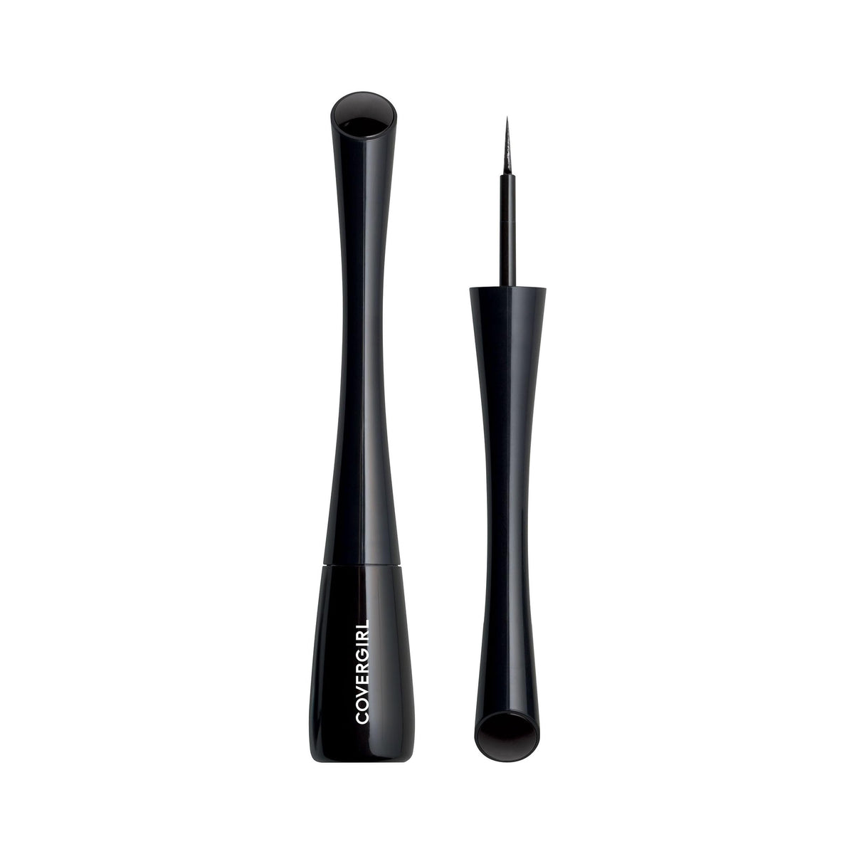 COVERGIRL front packaging showing Black Vinyl for easy identification and quick selection