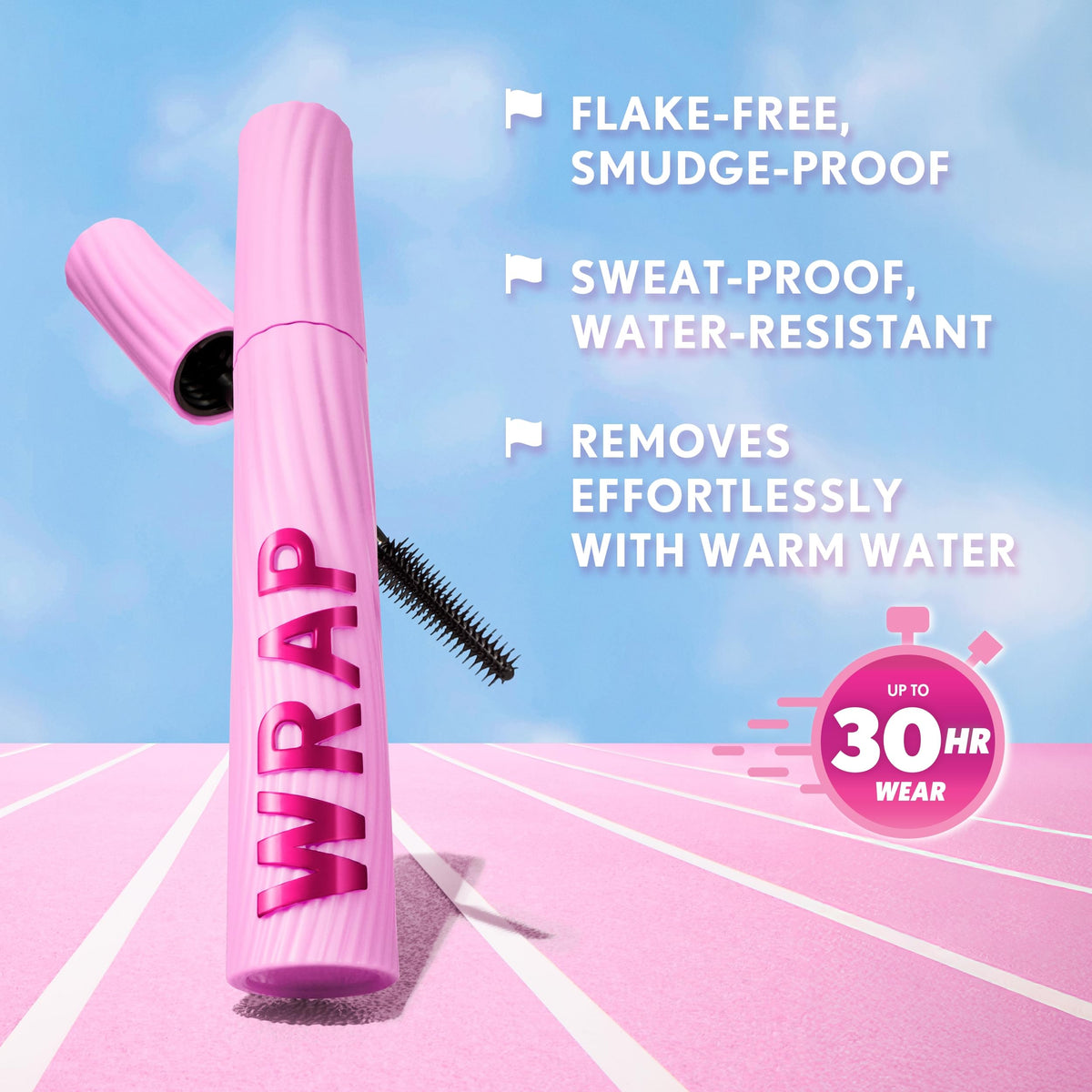 COVERGIRL ingredients label closeup highlighting vegan, clean formulation