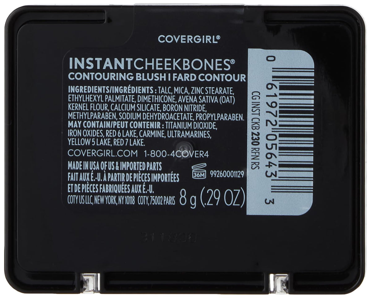 COVERGIRL mirrored compact open for easy touch-ups and precise application benefit