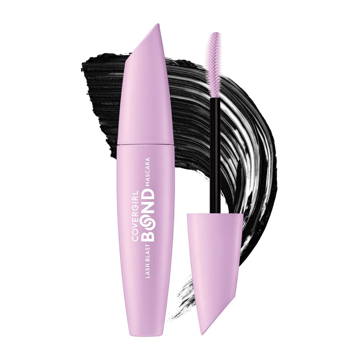 COVERGIRL front packaging showing product and Extreme Black shade benefit