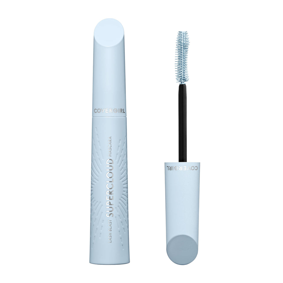 CoverGirl mascara front packaging showing sleek tube and shade