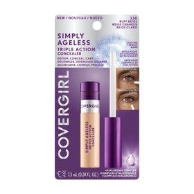 COVERGIRL on bathroom vanity conveying everyday routine and refreshed look