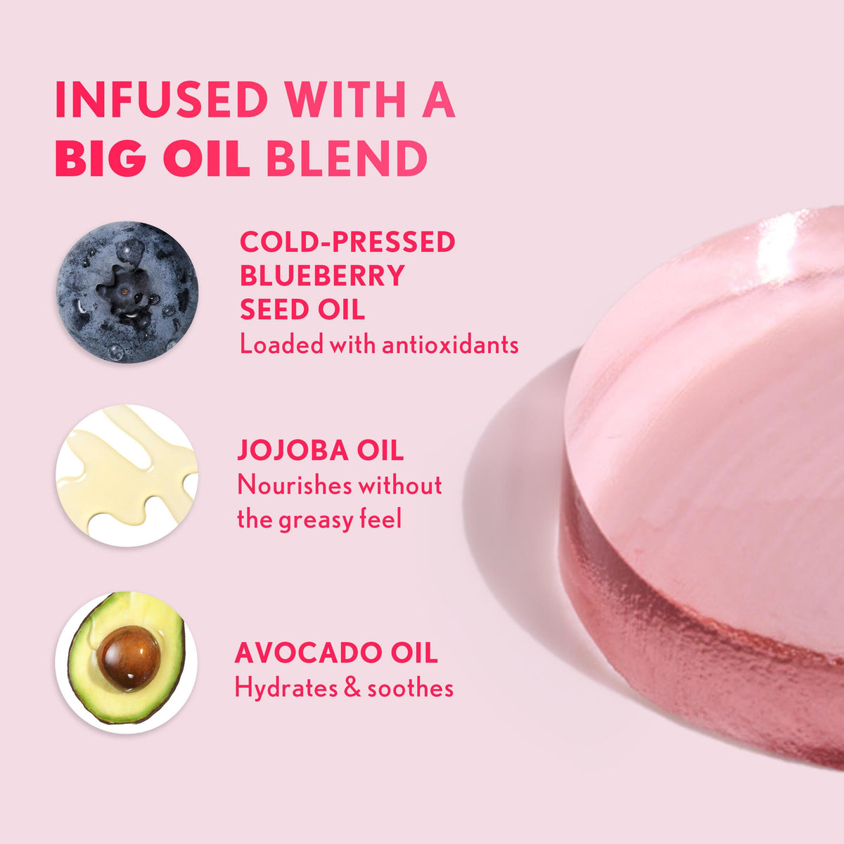 COVERGIRL oil stick held in hand showing size and portability benefit