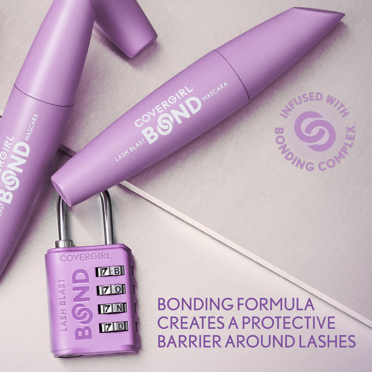 COVERGIRL before and after lashes showing visible volume and conditioned look