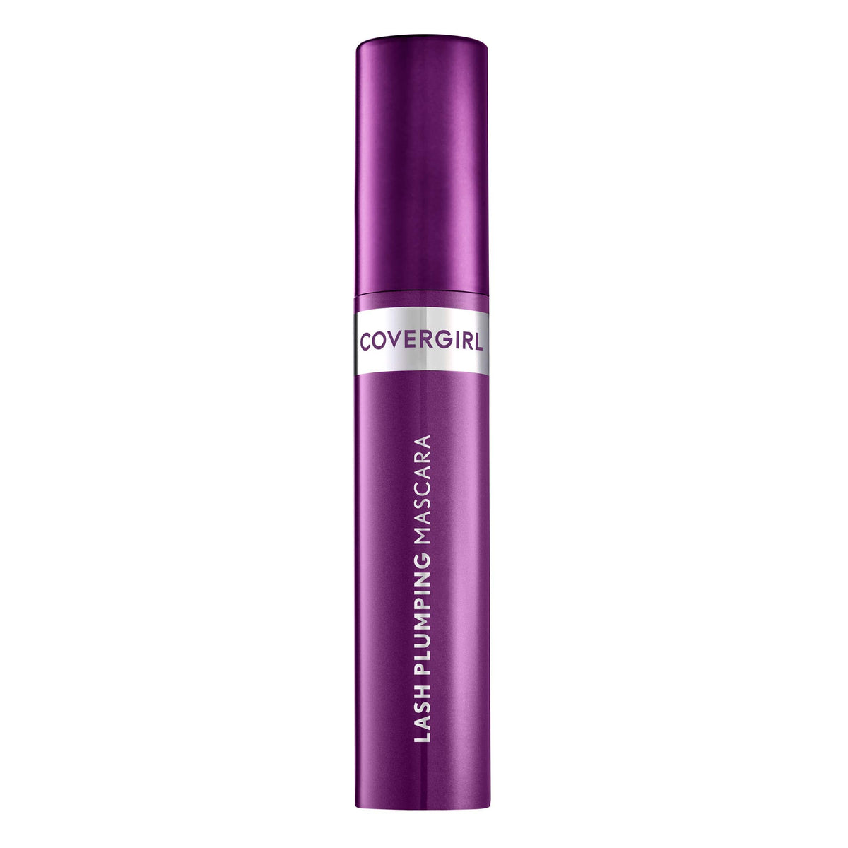 COVERGIRL curved wand close-up demonstrating even lash coating benefit
