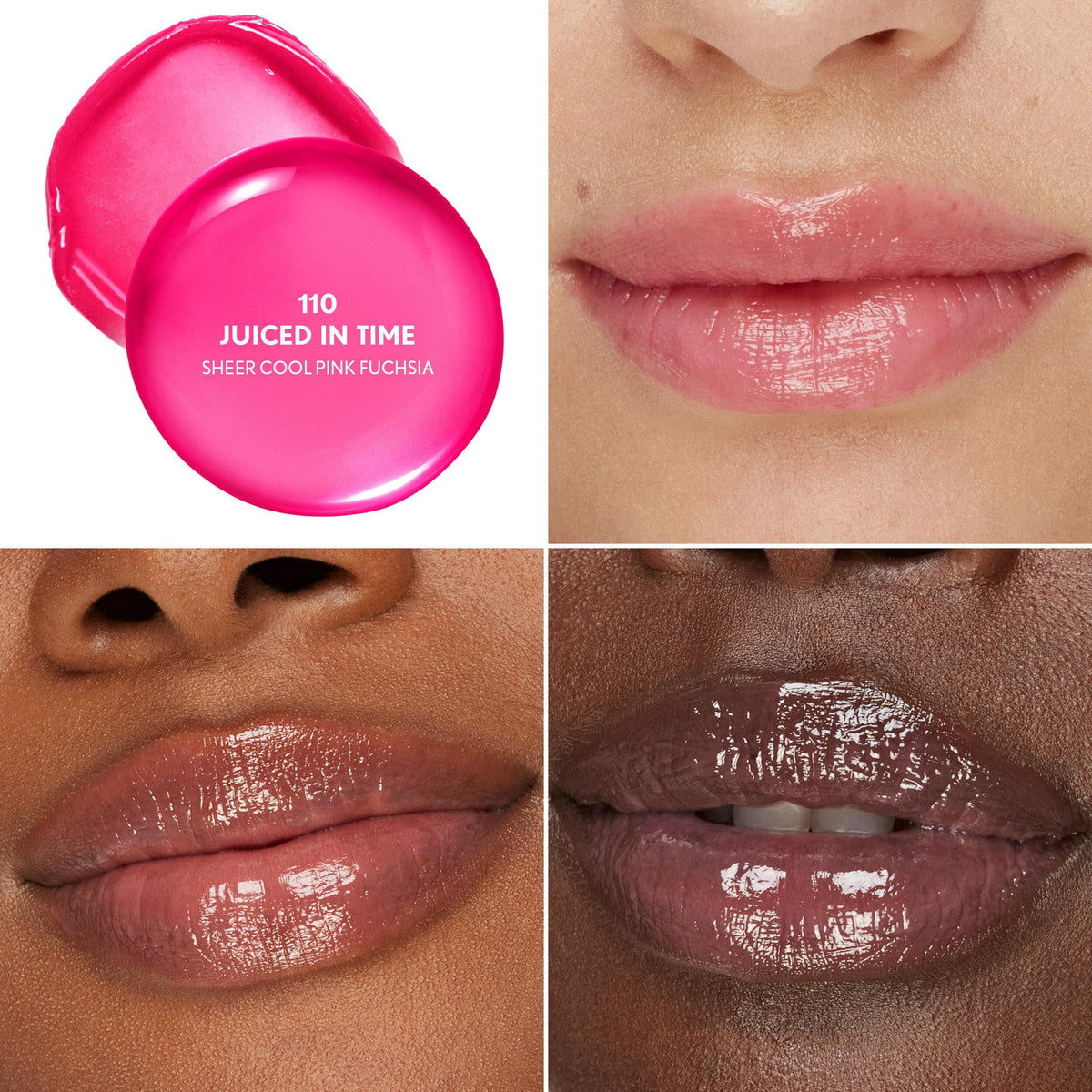 COVERGIRL close-up of balm-to-oil texture highlighting smooth glide benefit