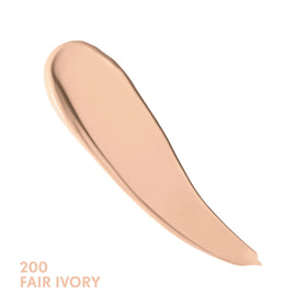 Covergirl swatch of 200 Fair Ivory shade on arm illustrating true color match