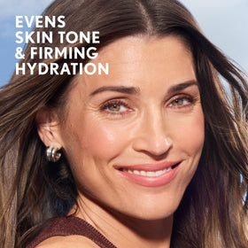 COVERGIRL & Olay texture swiped on skin showing smooth blendability