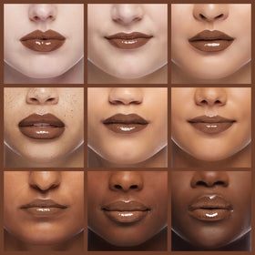 COVERGIRL close-up of product texture showing glossy moisturizing finish