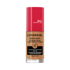 COVERGIRL front packaging showing label and shade for easy identification